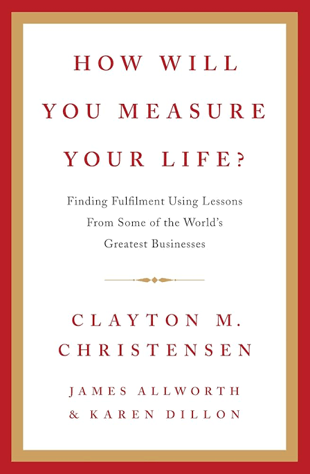 How to measure your life